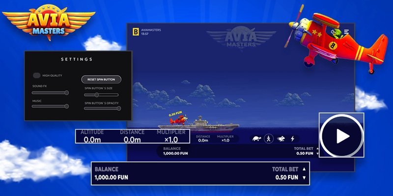 Experience the Thrill of Avia Masters Plane Game in the UK in United Kigdom